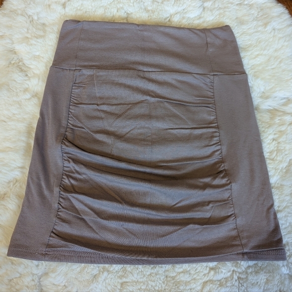 FREE PEOPLE ruched mini skirt xs - Picture 5 of 11